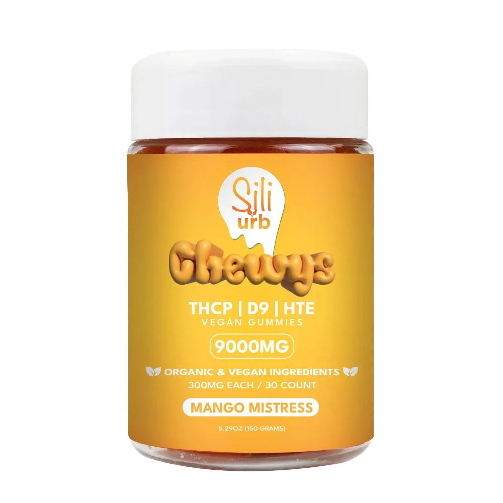Sili x Urb THC-P Delta 9 HTE Gummies 9000MG Mango Mistress