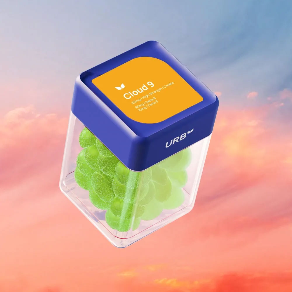 Urb Cloud 9 Skybites Create D8/D9 3000mg - Prickly Pear Watermelon