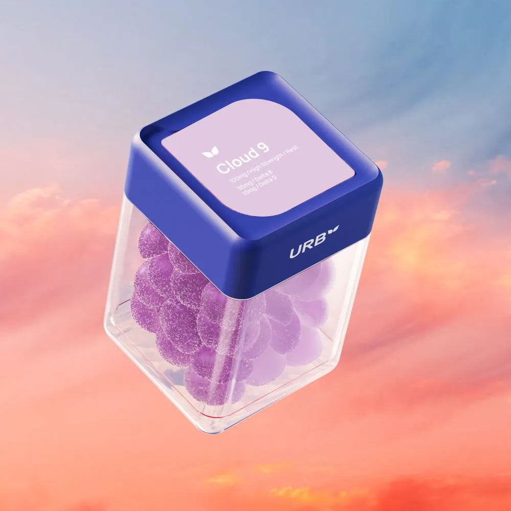 Urb Cloud 9 Skybites Rest D8/D9 3000mg - Knockout Punch