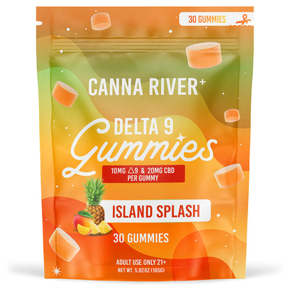 Canna River Delta 9 Gummies 10mg 30 Count - Island Splash