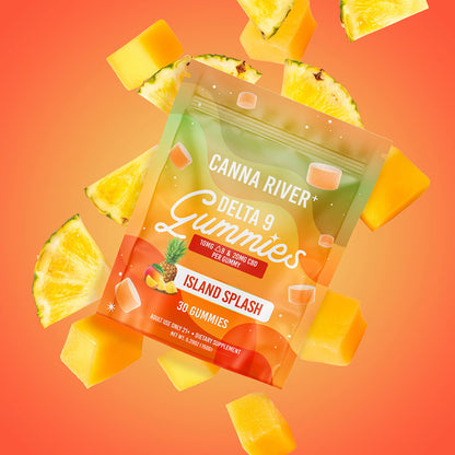 Canna River Delta 9 Gummies 10mg 30 Count - Island Splash
