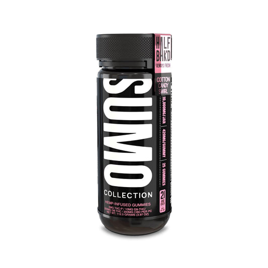 HALF BAK’D Sumo Gummies - Cotton Candy Swirl