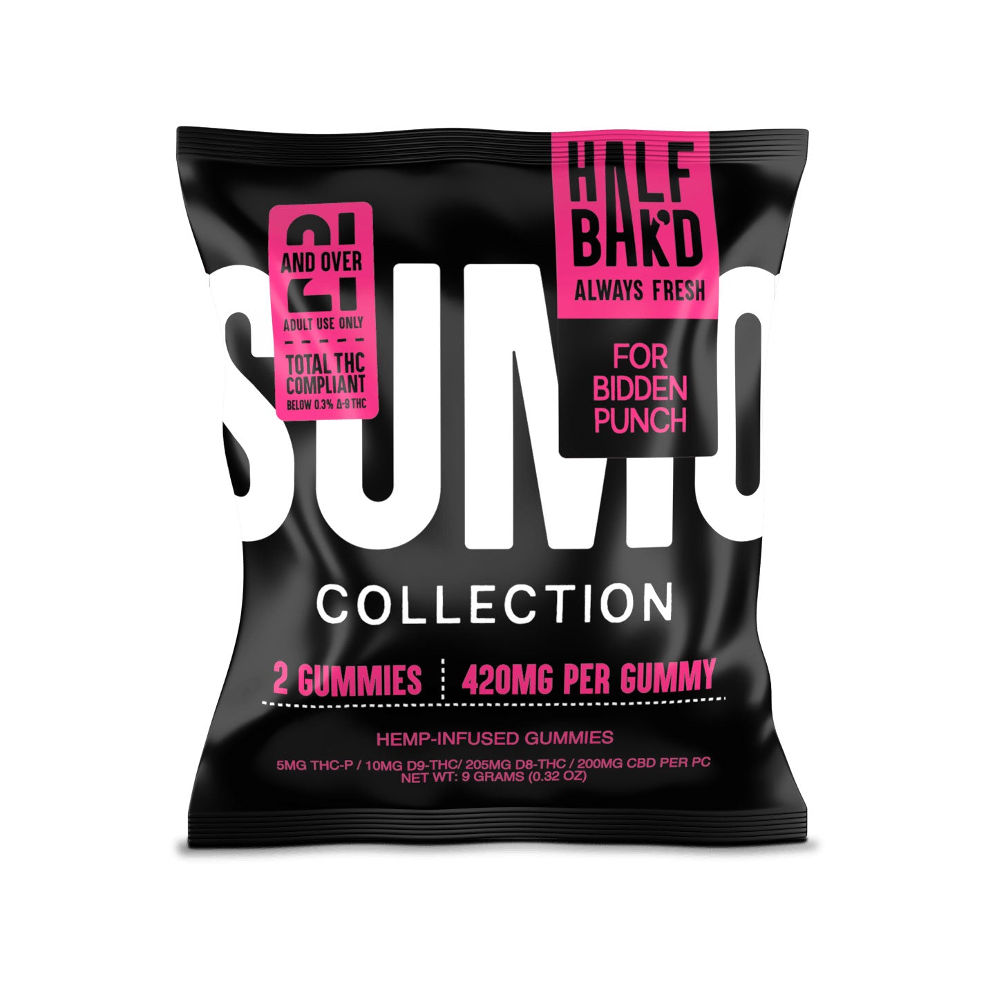 HALF BAK’D Sumo Gummies - Forbidden Punch