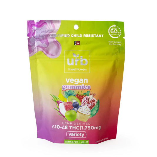 D10/D8 THC Gummies 1750MG - Variety